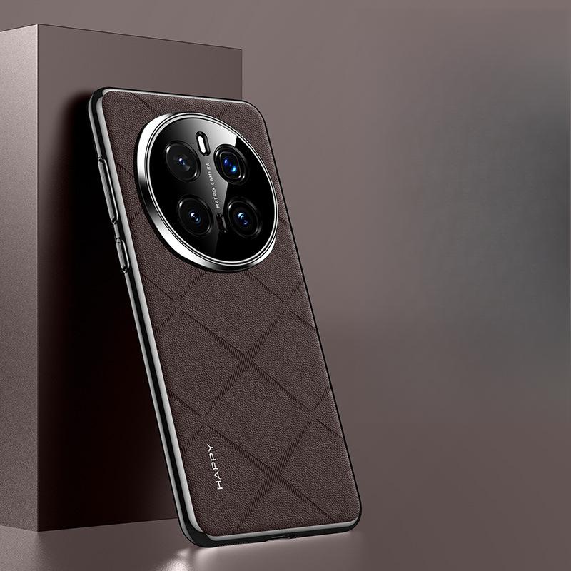 

Подходит для чехла для мобильного телефона Honor Magic7pro Бизнес Высококлассный Honor6 Ударопрочный Все включено 7 Мужской и женский 6pro Однотонный кожаный чехол Honor magic 6