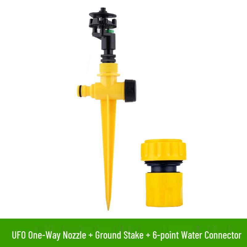 Automatic Rotating Sprinkler Head for Garden, Lawn, Flowers, and Vegetables