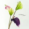 High-End Lumina Anthurium & Calla Lily Artificial Flowers for Home Decor