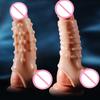 Cock Ring Penis Sleeve Penis Enlargement Granule Clitoris G-spot Stimulate Delay Ejaculation Anal Plug Sex Toys For Men Sex Shop