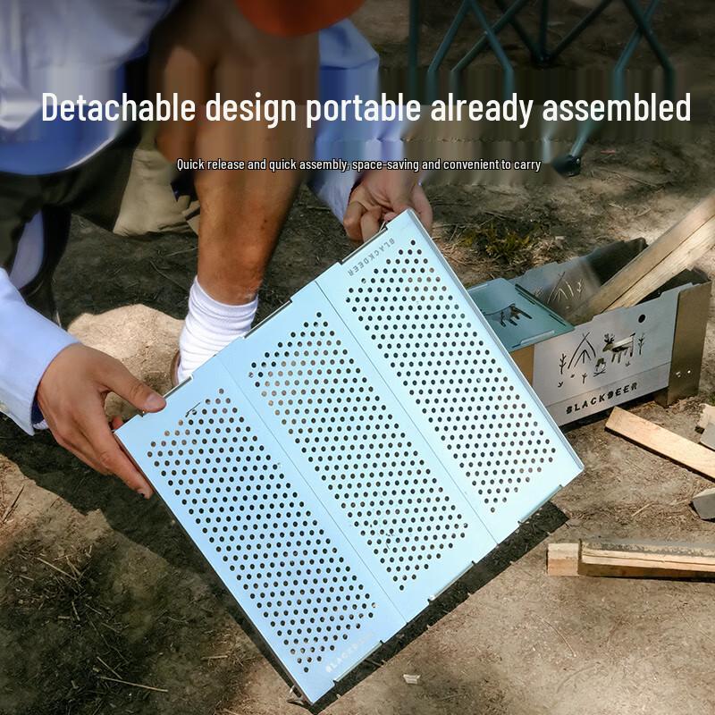 Black Deer Aluminum Alloy Portable Folding Table