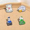 Student Funny Science Addicted Is Optimistic Real Enamel Brooches Flasks Latter Design Lapel Pins Back To School Badge
