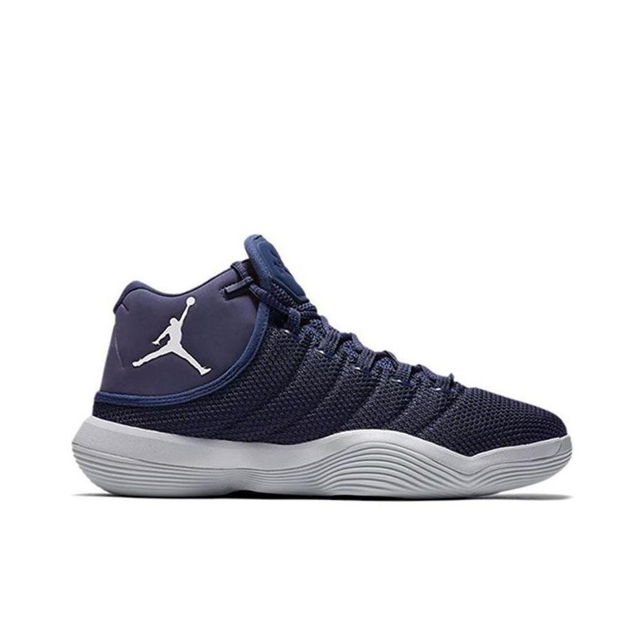 Air Jordan Super.Fly 1 Griffin Mid Basketball Shoes Men sneakers Navy-Blue AH8380-401