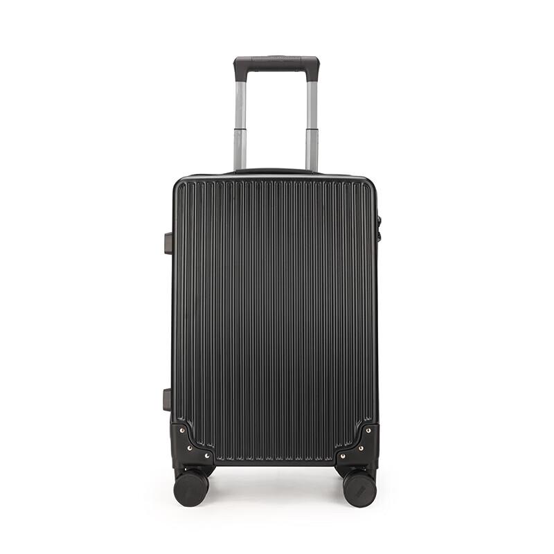 Hengyuanxiang HYX8062 Vertical Stripe PC Zipper Luggage