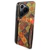 For Huawei Pura 70 Case Blooming Flower Pattern PU Leather Phone Cover