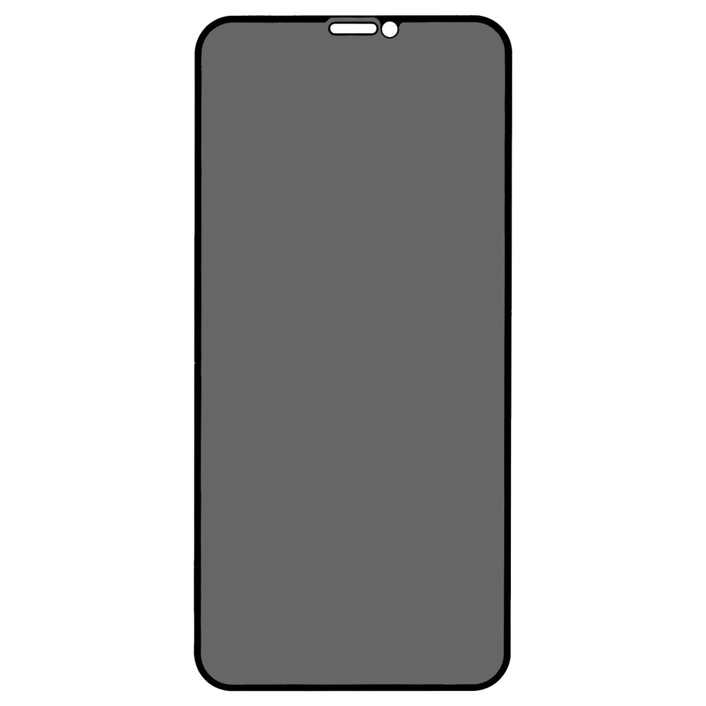 Anti-spy Screen Protector for iPhone 11,High Aluminium-silicon Glass Full Glue Silk Printing Phone Screen Film