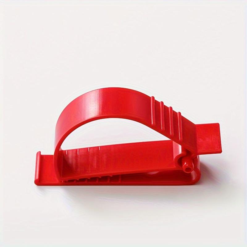Multi-Colored Fixed Cap Clips, Multi-Functional Fasteners, Hooks for Outdoor Work Clips