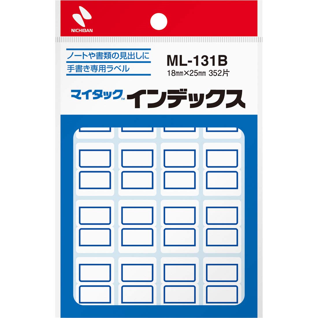 

Nichiban MyTac Index Маленький ML-131B синий