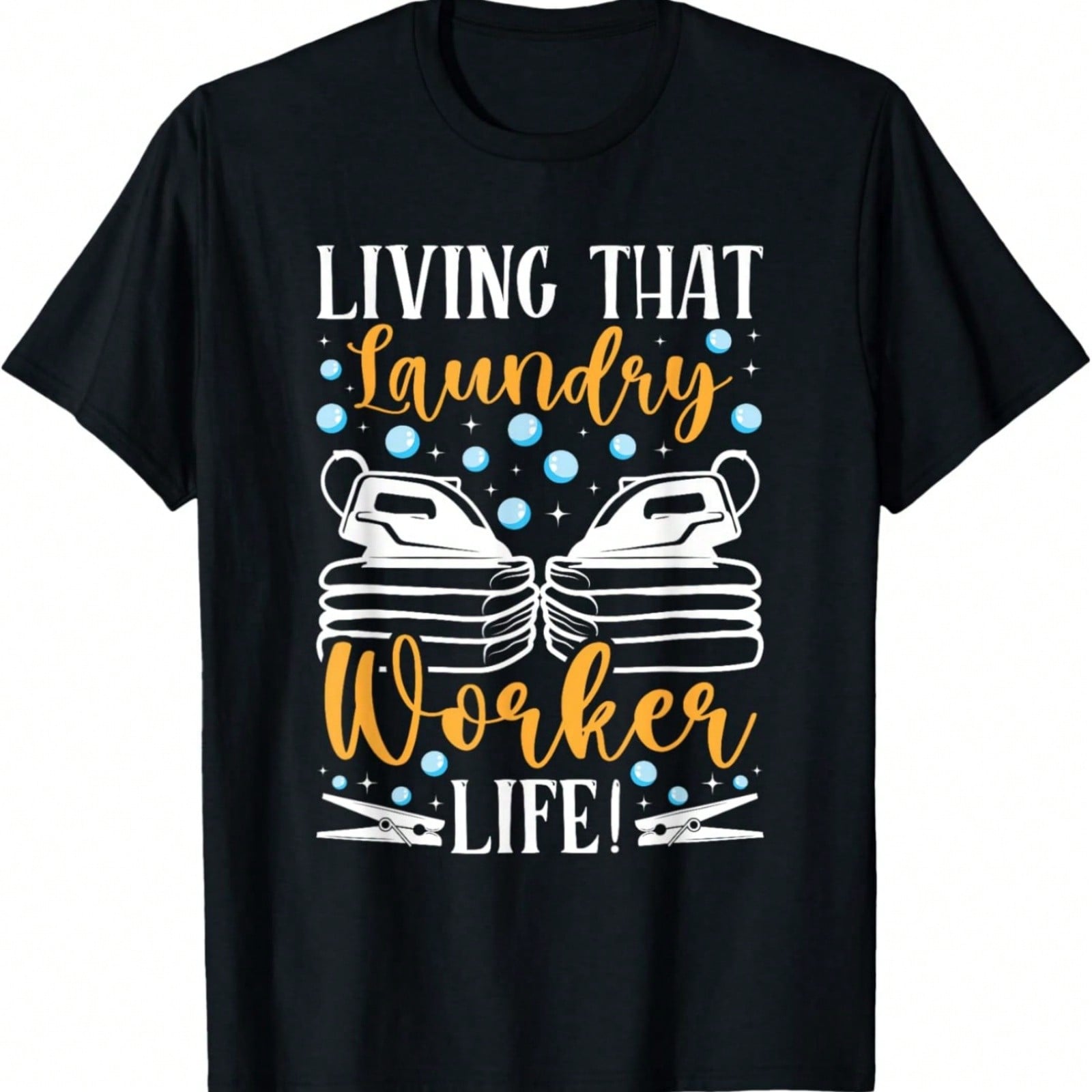 Laundry I Have The Best Wife Laundry Worker T-Shirt S разноцветный