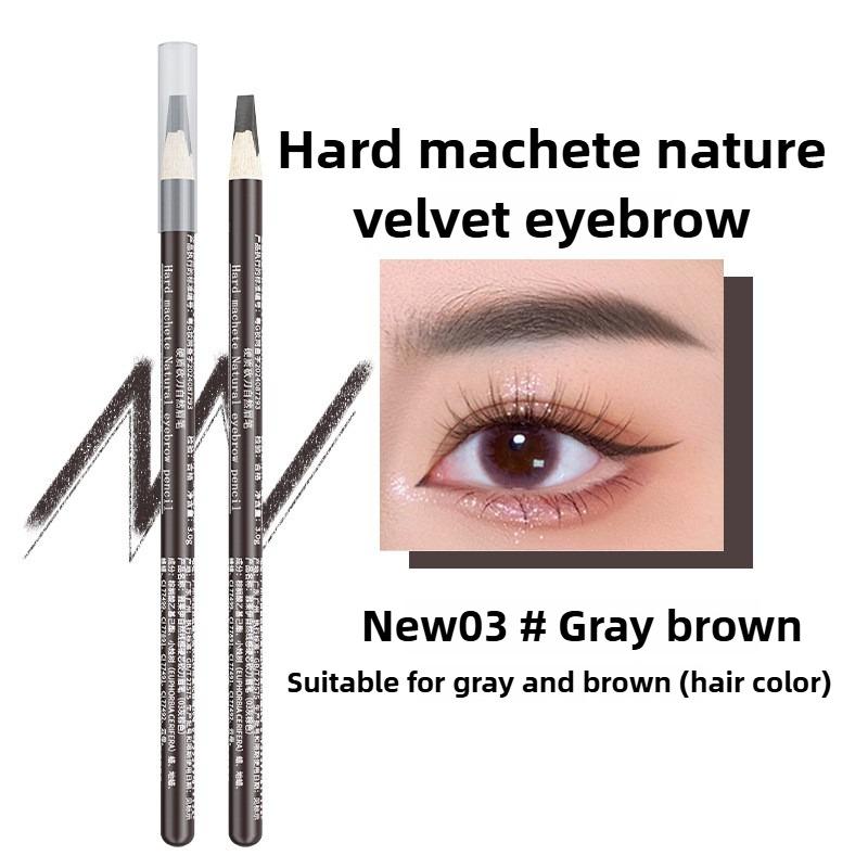 Hard Core Wild Eyebrow Pencil Waterproof and Sweat Resistant Root Clear Machete Makeup Artist Eyebrow Pencil