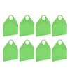 50PCS Livestock Identification Blank Tags Reusable TPU Animal Neck Hanging Tag Labels for Farm