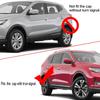 For Nissan Qashqai Rogue Murano Pathfinder 2015- Car Replacement Rearview Side Mirror Cover Wing Cap Door Shell Trim ABS