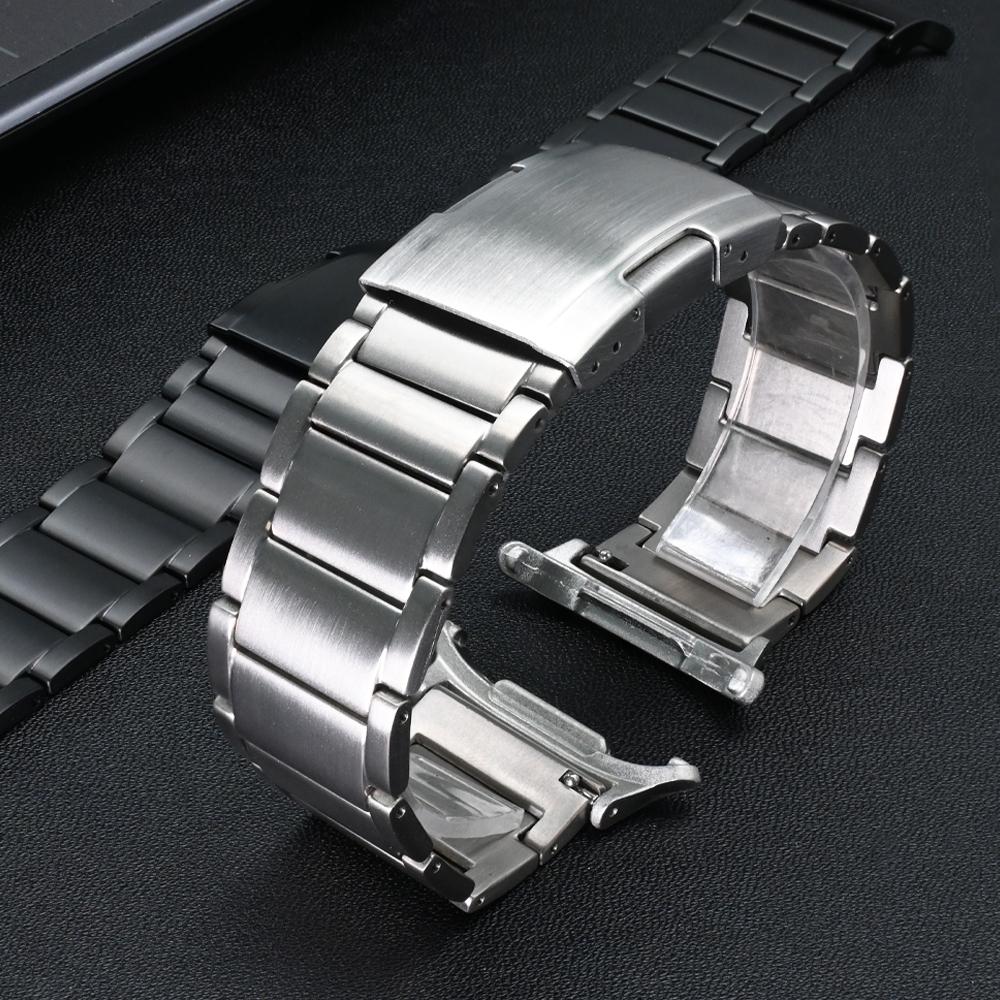 Business Titanium Strap for Samsung Galaxy Watch 8 44 40mm 8 Classic 46mm Luxury Metal Band for Galaxy Watch Ultra 47mm Bracelet