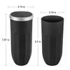 ABS Trash Can For Car - Durable Leak-Proof Easy To Clean Easy To Install Odor Control Garbage Vehicle Bin Large Capacity