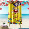 M&M's Print Strandtuch, Großes Weiches Schnelltrocknendes Handtuch für Strand Camping Schwimmen