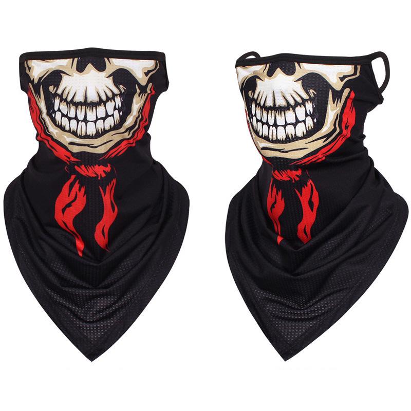 Ice Silk Sun Protection Motorcycle Riding Headband