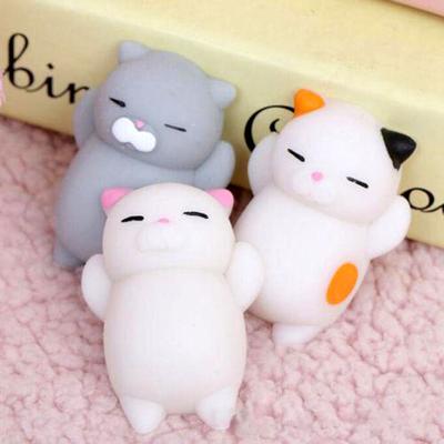 Kawaii Kot Antystresowe Zabawki Artykuły Biurowe Szlam Urocza Ściskana Zabawka Ściśnij Uroczy Kot Zabawna Zabawka