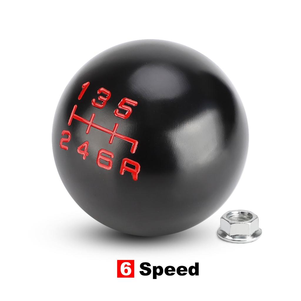 Aluminum 5/6 Speed JDM Ball Shape Shift Gear Knob M10*1.5 For Honda Fit Civic City FD2 FN2 EP3 TYPE R DC2 DC5 AP1 AP2 S2000 F20C