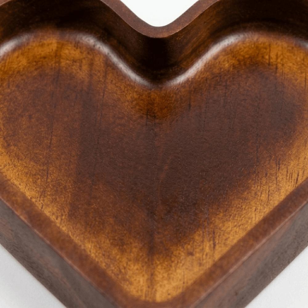 Smooth Serving Platter Heart Outline Decorative Plate Sturdy Snack Storage Tray Dessert Display