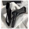 Fashion Autumn Women Ankle Boots Shoes Fashion Pointed Toe Ladies Short Boot Square Low Heel Casual Winter Boots Women's Footwear