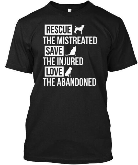 

Rescue Dogs T-Shirt Made in the USA Size S to 5XL 2XL