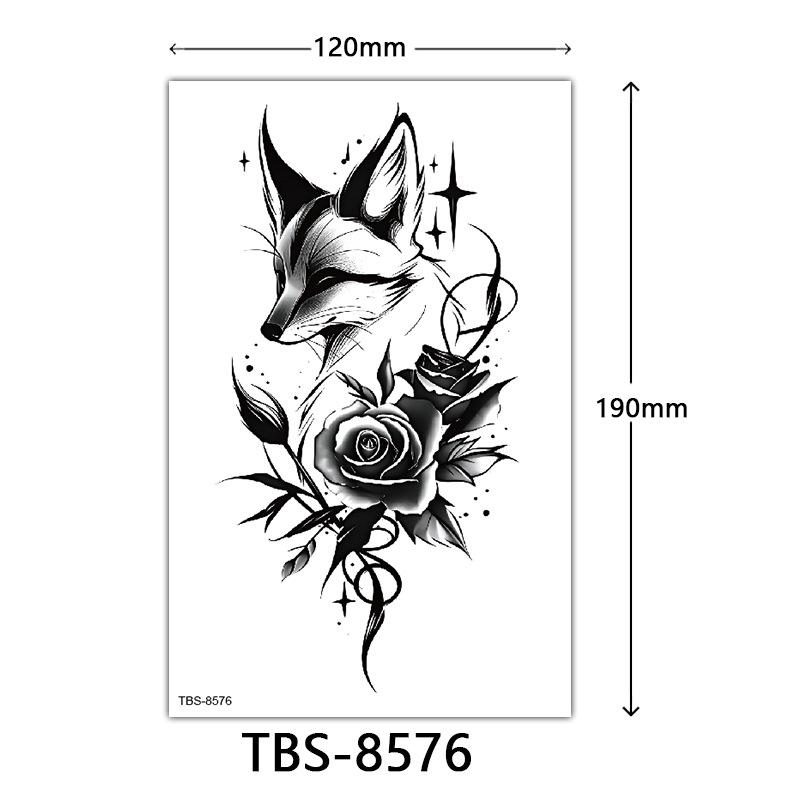 Waterproof Tattoo Sticker, Totem Character Animal Tattoo Sticker Tattoo