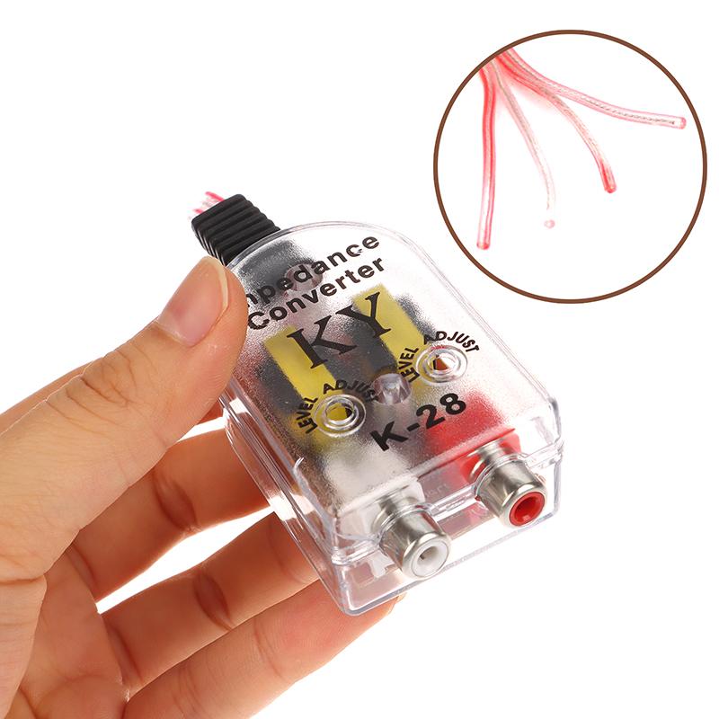 1Pc Audio Subwoofer High To Low Frequency Divider Converter Regulator Filter Car Audio Cd Amplifier