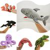 New Ocean Animal Plush Puppet Toy For Toddlers Interactive Shark And Turtle Hand Puppets Perfect Gift For Children Characters)