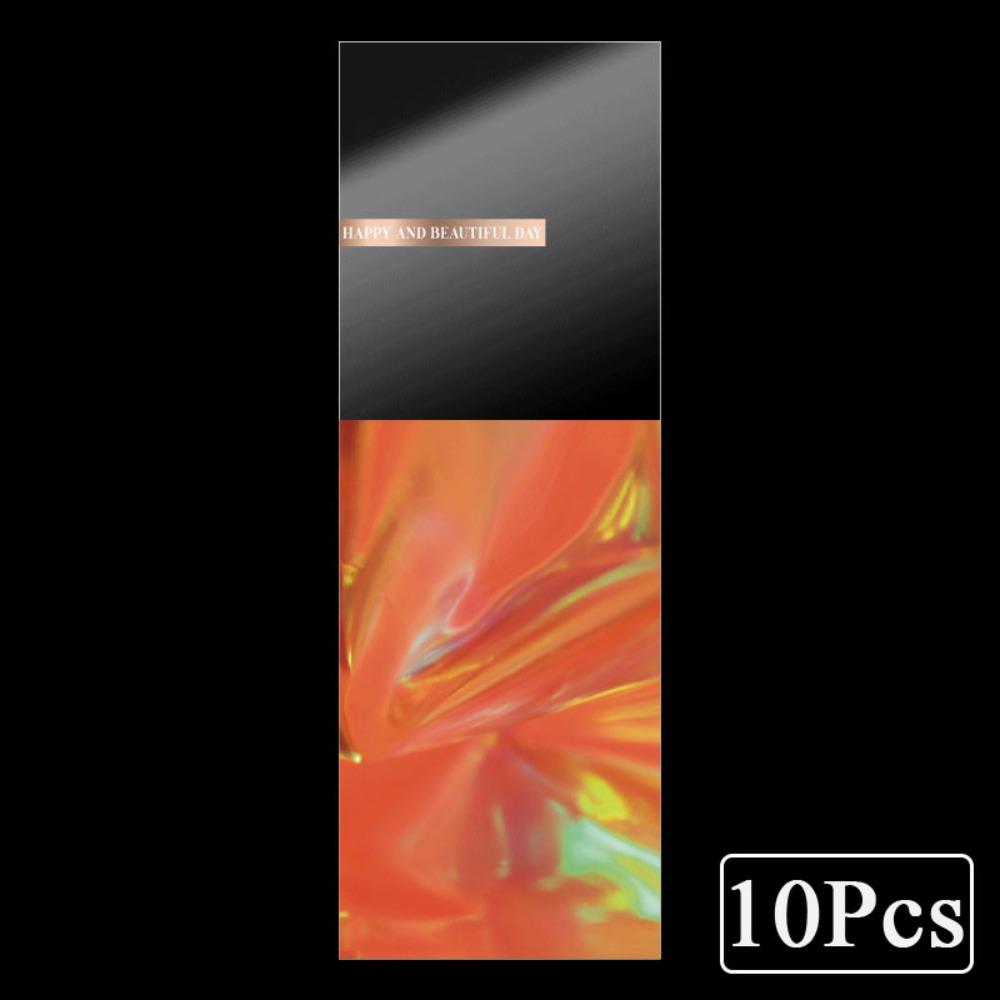 Transparent Flower Packaging Bag Waterproof DIY Flower Wrapping Packa Floral Material Packaging Single Rose Sleeves 5x5x5cm