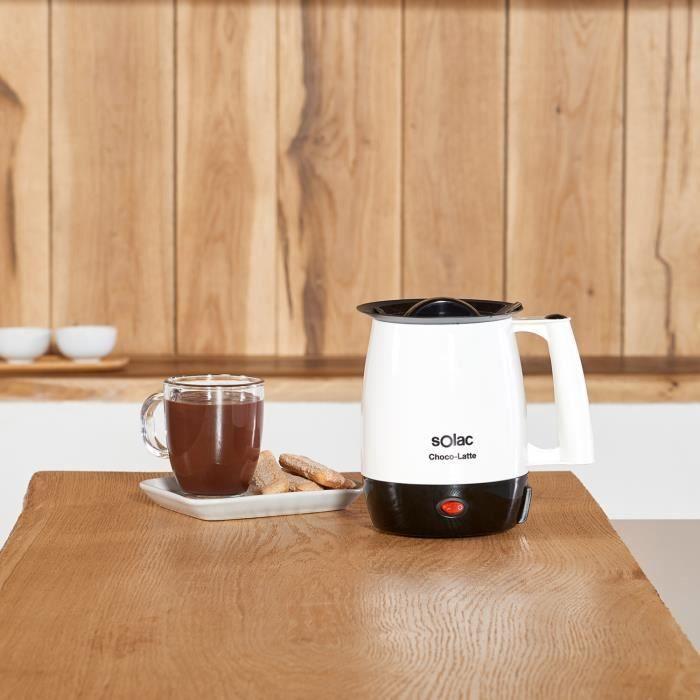 Mousseur à lait Solac MH9100 Choco-latte - 250W - Capacité de 1L - Filtre anti-crème