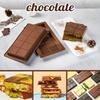 Dubai chocolate bar mold Silicone chocolate bar mold, deep rectangular, large-sized filling bar