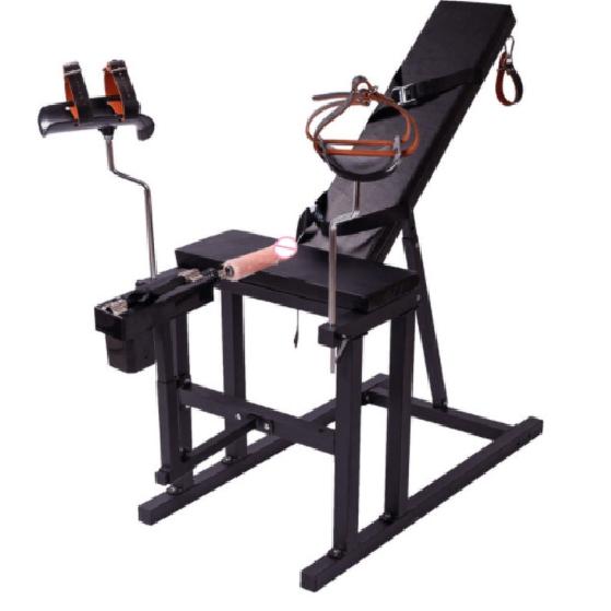 BDSM Sex Machine Gun Legarea scaunului Bondage Happy Party Restraint Cadrul de reglare Recuzită Jucării sexuale pentru cupluri Gay Adult