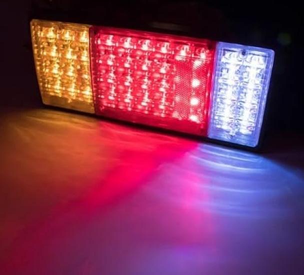 Bubulu 12V LED Universal Tail Lens Set Truck Canter Canter Guts Atlas Toyoace