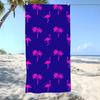 Graceful F-Flamingos Towel Beach Towel Oversized Super Absorbent Soft Swim Beachtowels For Men, Women