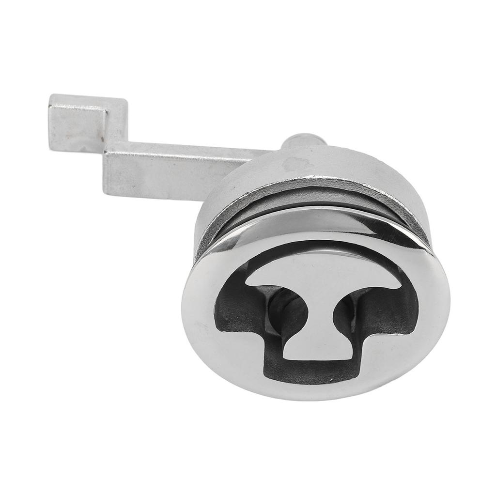Boat Floor Handle Lock Marine Hatch Latch Flush Mounted Stainless Steel Mirror Polished for Ship Cabinet Drawers