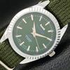 STYLISH HMT HIMALAYA INDIAN HAND-WINDING MENS GREEN DIAL WATCH A426102-2