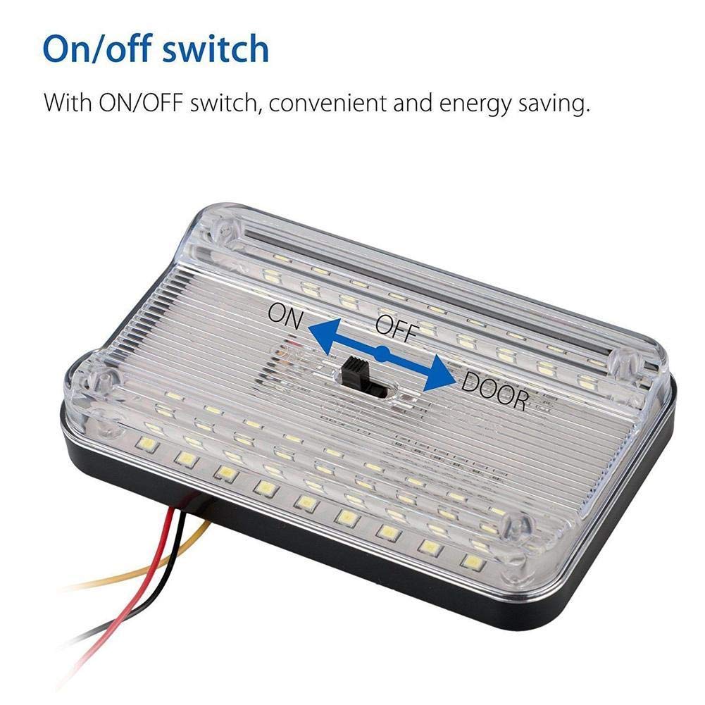 Lsuoehsn Car Interior Lights, 36 LED, Roof Light, Ceiling Light, Reading Light