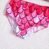 Girls' One-Shoulder Sling Bikini Two-Piece Swimsuit