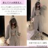 Sweatsuit Stylish and Lightweight Cotton Top and Open Korean Cropped Set [toasoa] Women's Set, Cute, Pants, Front, Sports, Outdoor, Style, Length,