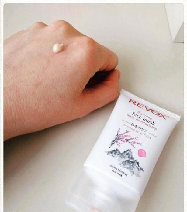 REVOX JAPANESE ROUTINE Masque Visage Ultra Hydratant 3 Minutes