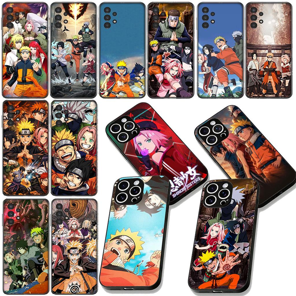Haruno Sakura Kakashi Sasuke Narutos Cover for Samsung Galaxy A06 A05 A14 A50 A51 A52 A12 A13 A23 A70 A07 A25 A26 A72 A56 Case