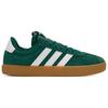 Adidas VL COURT 3.0 Anti Slip Wear Resistant Low Top Skateboard Shoes Unisex Green White Sneakers JP8571