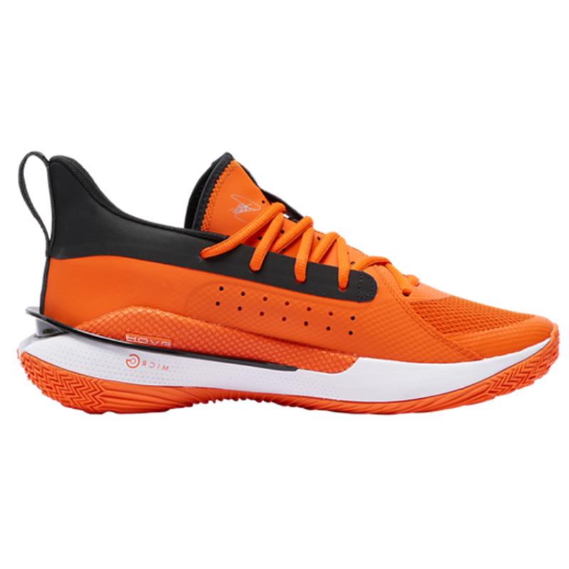 Under Armour Curry 7 Team 'Team Orange Black' Sneakers 3023838-803