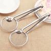 Stainless Steel Oil Splatter Filter Multi Functional Kitchen Tool for Frying Cooking and Grease Straining with Ergonomic Handle