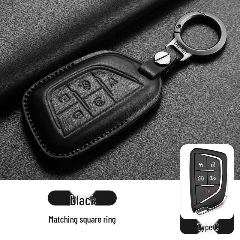 Cadillac Key Case for CT5, CT4, CT6, XT4, XT5, XT6 - Car Bag Buckle Shell
