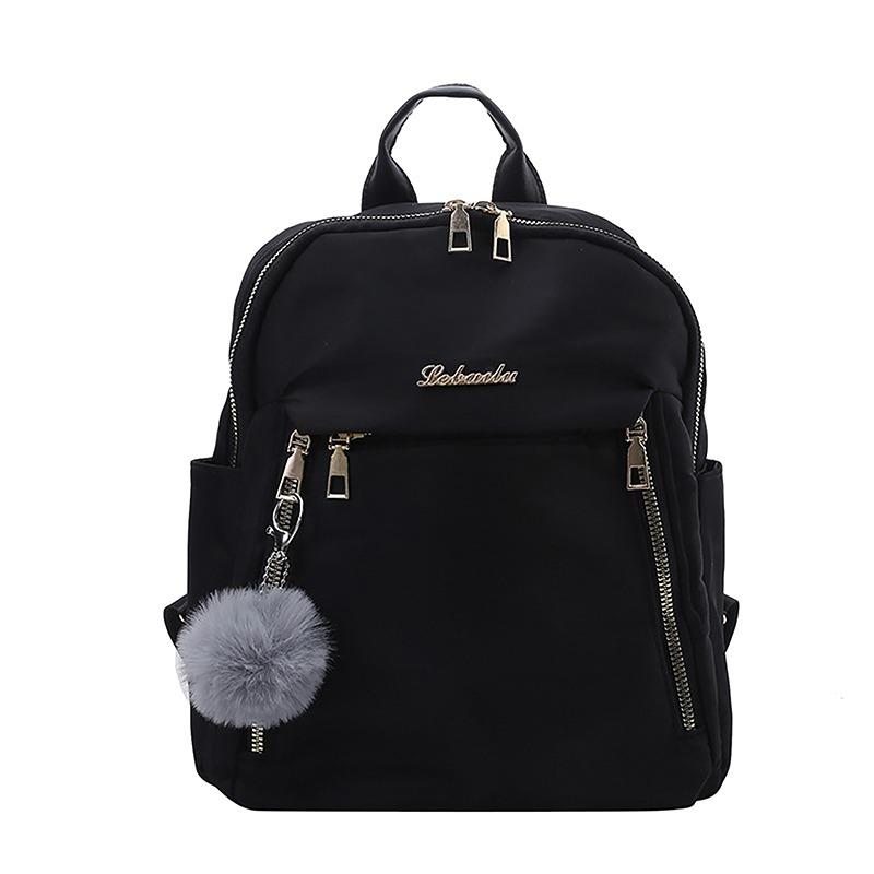 

1PC Leather Quality High Women Backpack Large Capacity School Shoulder Bags For Teenage Girls Travel Backpack High Quality чёрный