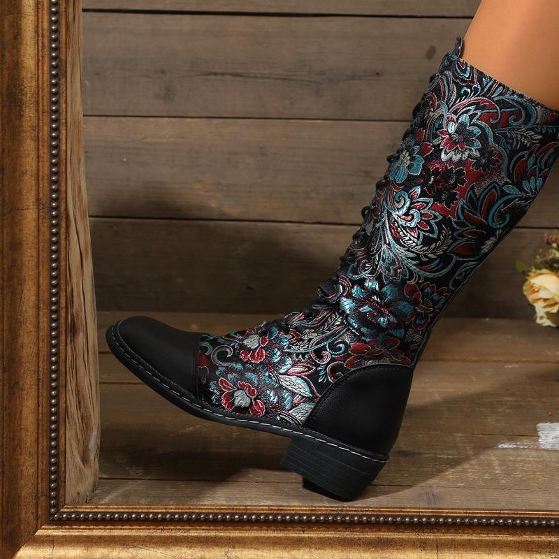 

Замшевые Женские Высокие Сапоги на Осенне-Зимний Сезон с Острым Носком и Каблуком-Столбиком, Длинные Сапоги до Колена 35 чёрный