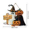 Halloween Gate Sign Halloween Horror Party Decoration Ghost Festival Scene Arrangement Halloween Wooden Pendants  Decor