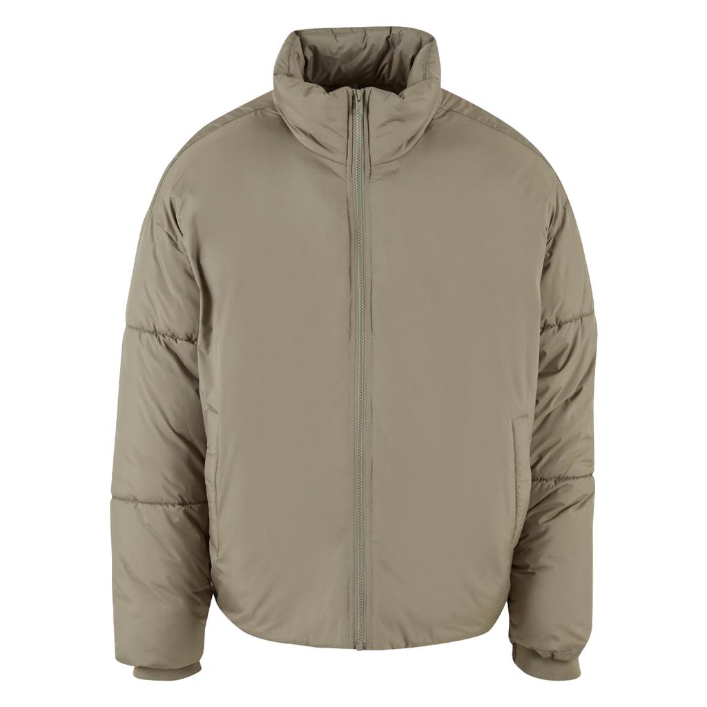 Build Your Brand Men's Oversized Puffer Jacket