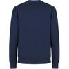Emporio Armani SS23 EA7 Series Letter Logo Printed Crew Neck Long Sleeve Sweatshirt Men Sweatshirt Navy-Blue 3RPM08-PJ05Z-1554